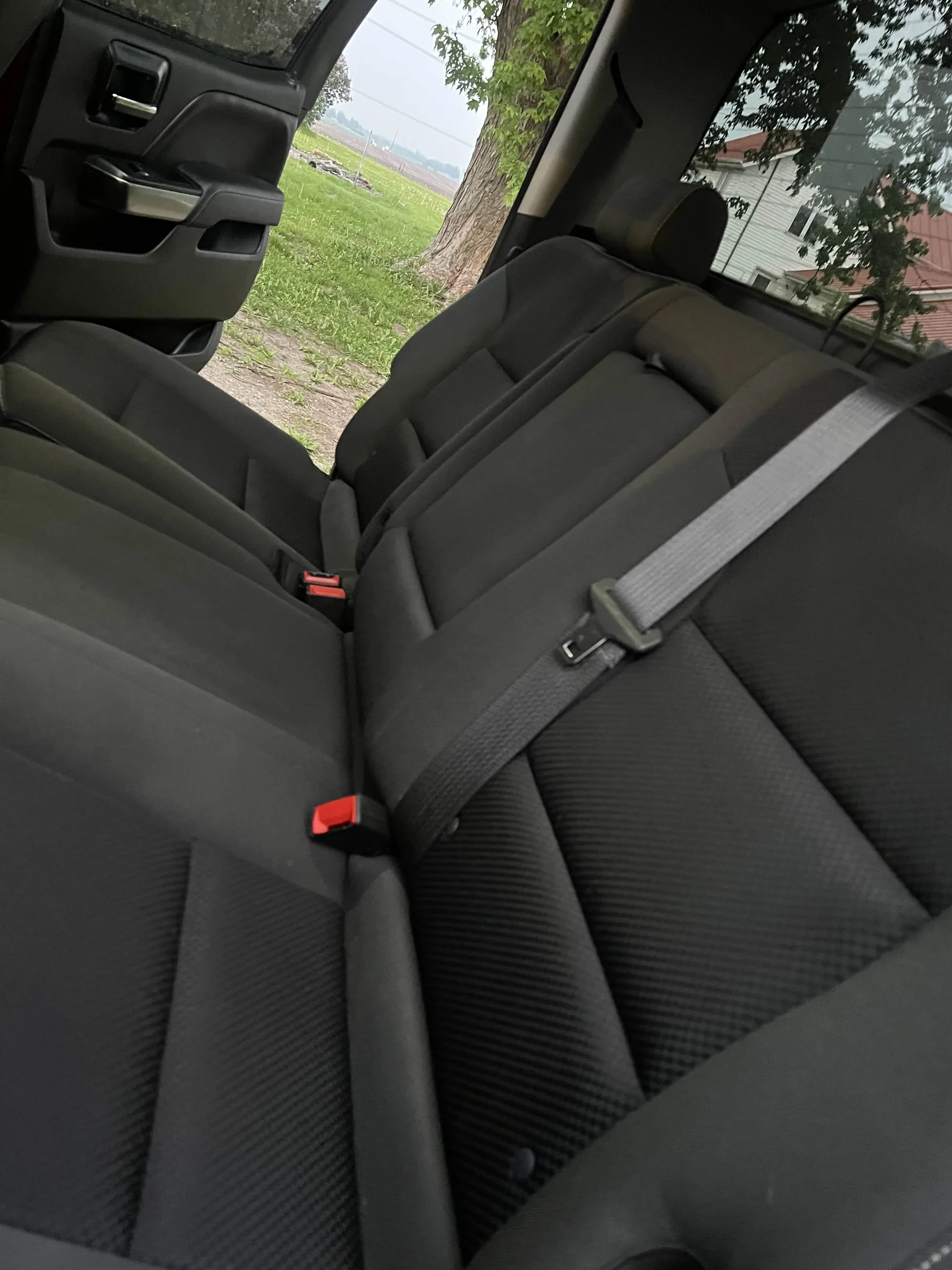 Silverado interior after