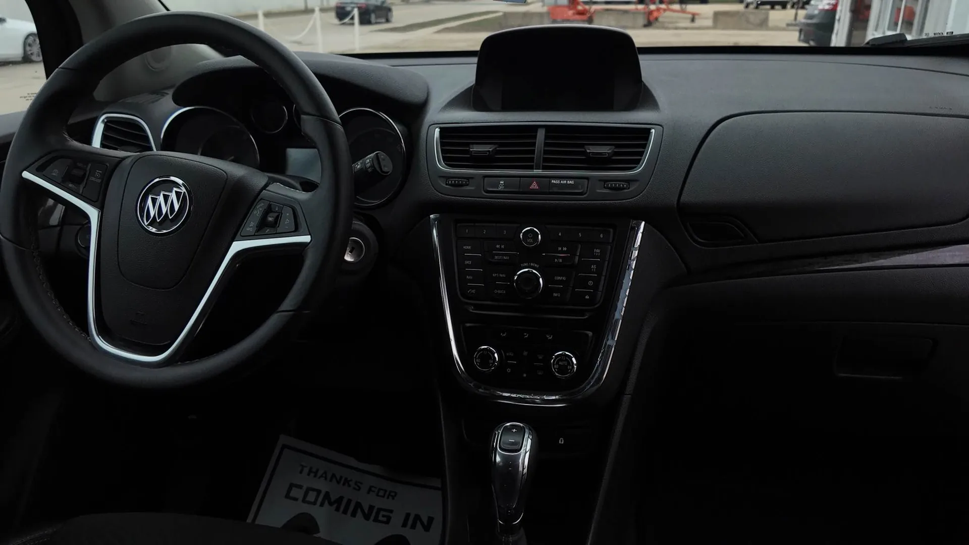 Buick interior detail