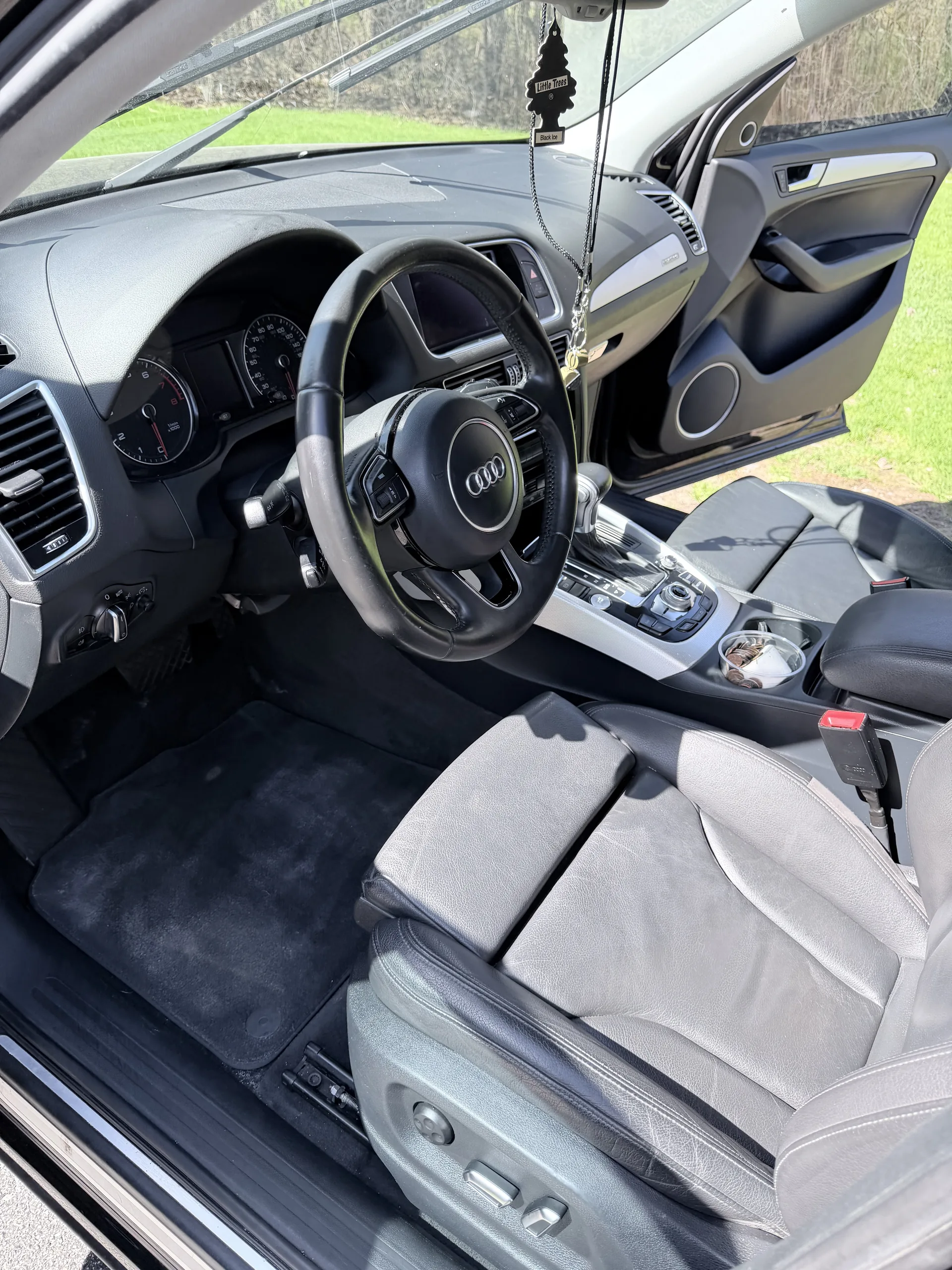 Audi interior detail — clean